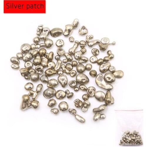 Round Smooth Spacer Beads Gold/Silver/Rose Gold Individually Packaged for Jewelry Notch Filling DIY Making Tools