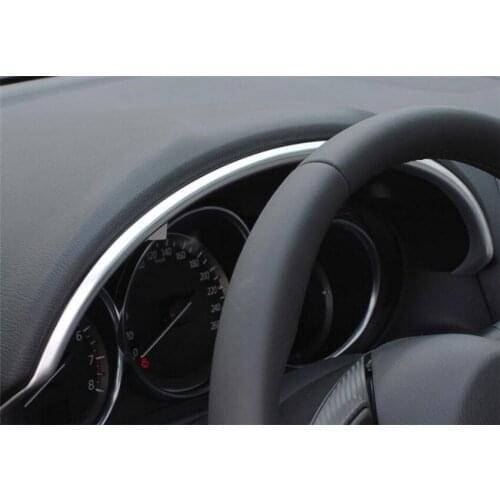 Auto Car Interior Instrument Dashboard Trim Cover Molding Strip Styling Sticker For Mazda CX-5 CX5 2015 Interior Accessories