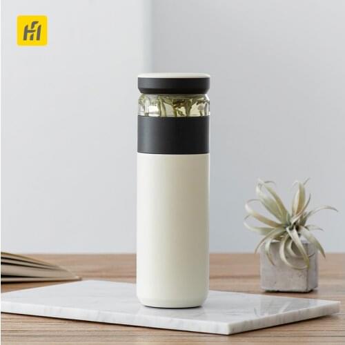Original Fun Home Portable Vacuum Water Cup Thermas 520ml Outdoor Travel Tea Water Separation Bottle 3 in 1 Office Mug