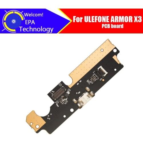 5.5 inch ULEFONE ARMOR X3 PCB board 100% Original New for PCB plug charge board Replacement Accessories for ULEFONE ARMOR X3