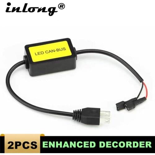 2Pcs Error Free Canbus Decorder For H7 LED Headlight For Car SUV Led Car Bulb Fog Lamps Can-Bus H1 H4 H11 9005 9006 D1S D2S