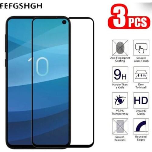 Full Cover Tempered Glass For Samsung Galaxy S10 Lite Protective Film glass On The For Samsung Galaxy S10 Lite Protection 9h