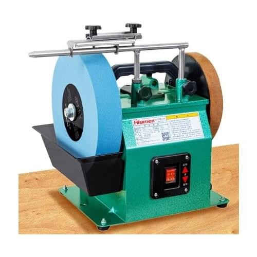 10 inch Water-Cooled Rotary Polishing Machine Desktop Knife Sharpener Low Speed Knife Grinding Machine Tool Sharpening Machine