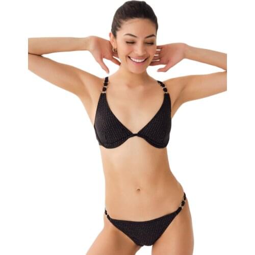 2021 black underwire Bikini Set Bikinis Swimsuits Women Swimwear Bathing Suit Biquini maillot de bain femme купальник bañadores