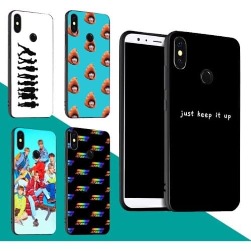 KPOP ATEEZ Case For Xiaomi Redmi Note 9 7 8 Pro 9S 8T 9A 9C Mi Note 10 Lite A3 For POCO X3 F2 Pro