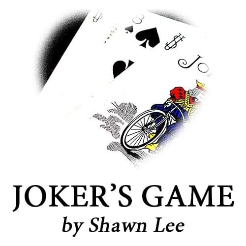 Jokers Game by Shawn Lee Card Magic Tricks Playing Card Poker Magician Professional Street Illusions Mentalism Prop