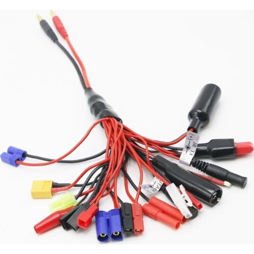 Multifunction Balance Charging 8IN1 /10IN1 /19IN1 Cable adapter XT60 EC3 EC5 HXT TAMIYAS For IMAX B6 B6AC Charger Lipo Battery