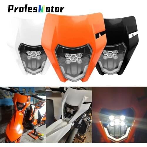 Motorcycle New LED Headlight Headlamp Head Lamp Light For KTM EXC EXCF XC XCF XCW XCFW SX SXF 125 150 250 300 350 450 530