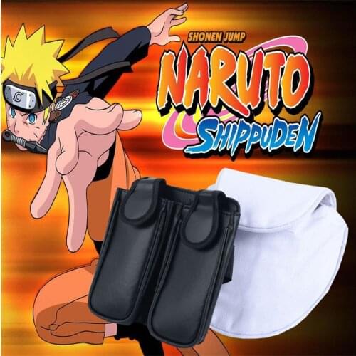 Akatsuki Kakashi Weapon Pack Cosplay Headband Anime Ninja Peripheral Props Accessories Kunai Pack Armor Throwing Darts New