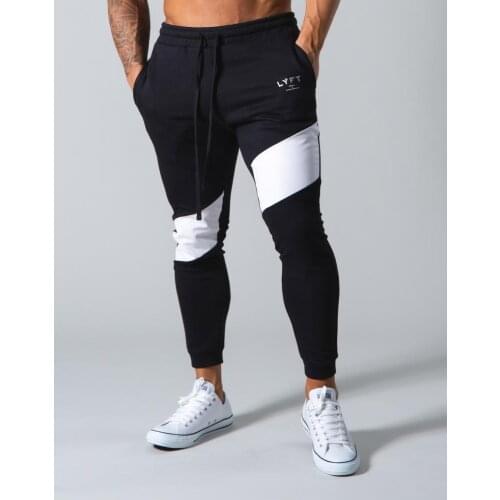 New Mens Sweatpants Gyms Jogging Pants Fitness Bodybuilding Joggers Workout Trousers Slim Men Casual Cotton Pencil Pants