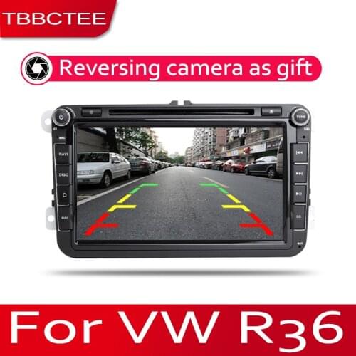 TBBCTEE Android 2 Din Car radio Multimedia Video Player auto Stereo GPS MAP For Volkswagen VW R36 2010~2013 Media Navi DVD
