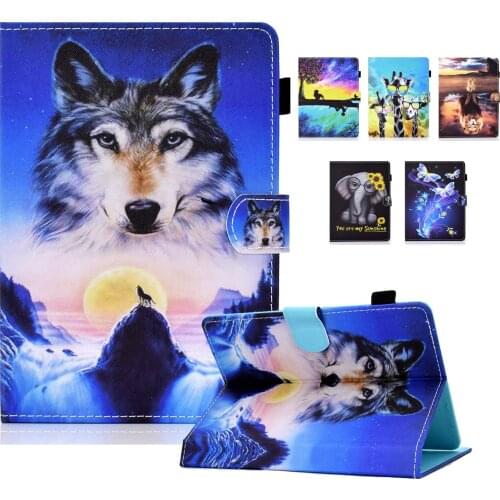 Protective Cover for 6 inch eBook Sony Reader PRS-T3/T2/T1/650/600 eReader Magnetic Case Funda Capa Print Universal Tablet Cases