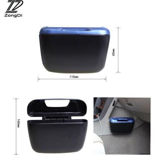 ZD 1Pc Car trash can Side door storage box for Mercedes Benz W203 W204 W211 Volvo S60 XC90 XC60 S80 Subaru Forester XV 2017
