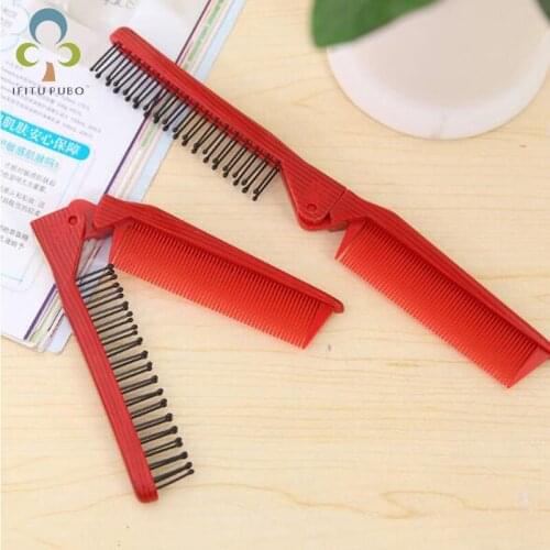 1pc Creative portable Comb Double folding comb straight hair comb Household products LYQ