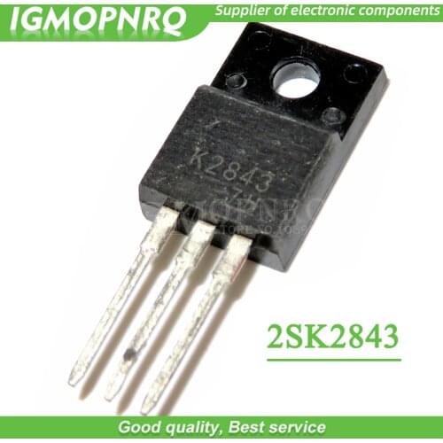10PCS K2843 2SK2843 TO-220F transistor switch is suitable for liquid crystal 12A500V new original