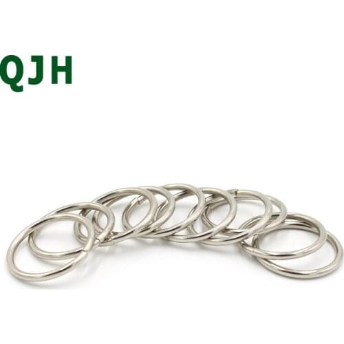 10 pcs / lot 32mm Buckles O Rings Alloy Ring Metal Shoes Bags Handbags DIY Buckles Sewing Accessories