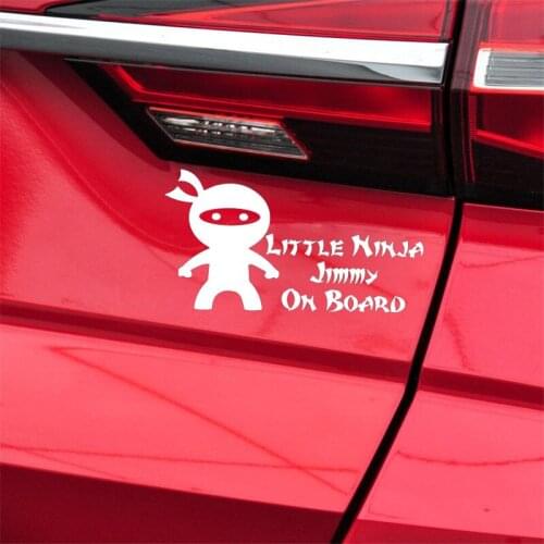 17.8CM*9.6CM Baby On Board Personalise Vinyl Decal Car Stiker Black/Silver C10-0008
