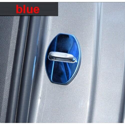 4pcs for Skoda Octavia 2015-2018 Door lock Protective cover Waterproof dust rust prevention Decoration