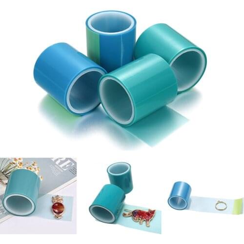 5m/roll Hollow Open Metal Frame Bezel Setting Seamless Sticky Paper Traceless Tape Pendant Epoxy UV Resin For DIY Jewelry Making