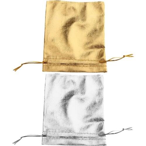 50pcs Premium Wedding Favour GIFT BAGS Jewellery Pouches S/M/L Size