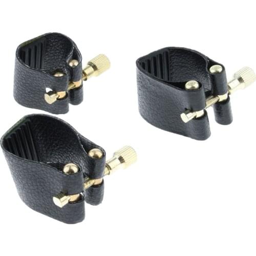 Alto Soprano Tenor Saxophone Mouthpiece Ligature for Wind Woodwind Accessories