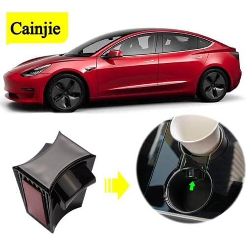 Car Water Cup Holder limiter Clip For Tesla Model 3 Accessories Interior For Tesla Model Y