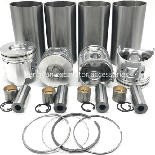 Engine parts for Kubota Hitachi EX12 15-2 D1105 1503 four supporting overhaul package valve tile crankshaft cylinder gasket