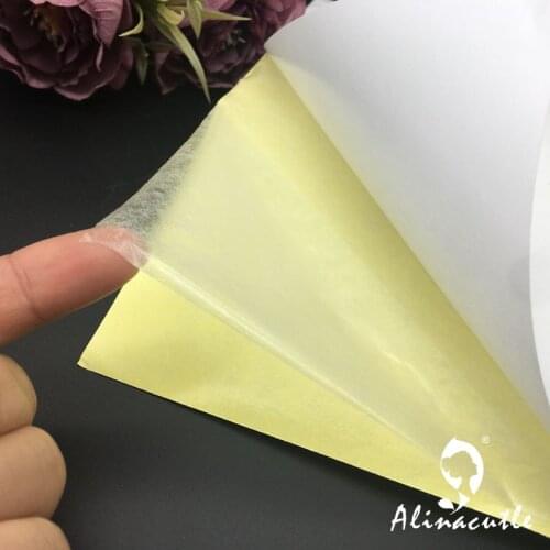 10PC X A4 Double Side Tape Adhesive glue Clear Sticker Transparent for packing paper craft handmade card Hardcover Photo Albums