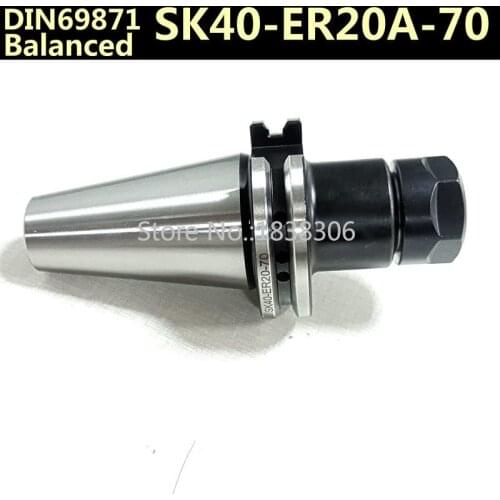 ER20 SK40 Cnc Tool Holder MachiningTools Holder Milling Cutter Collet Chuck Machine Engraving Arbor Machine Cutting Tools
