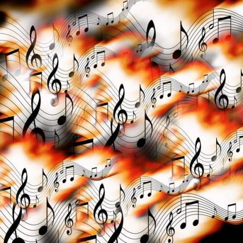 Music Red Bokeh Backgrounds polyester or Vinyl cloth High quality Computer print children kids photo backdrop