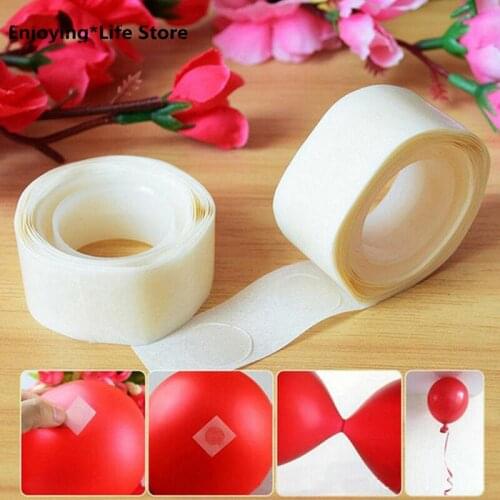 2 roll 100 Dots Balloon Glue Permanent Adhesive Bostik Wedding Party Balloon Decor BBUS