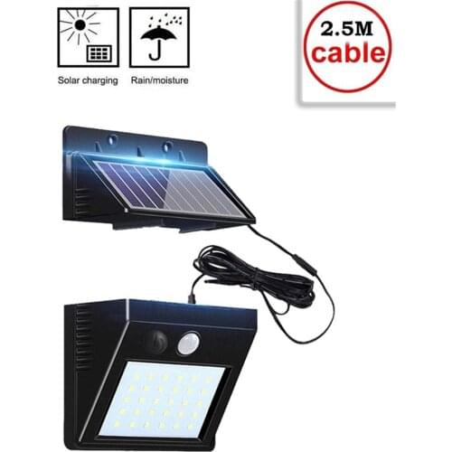 Solar Lamps 30 LEDs Lights Bright Wireless Motion Sensor Garden Decoration Solar Light Outdoor Lamp Solaire Tuinverlichting indo