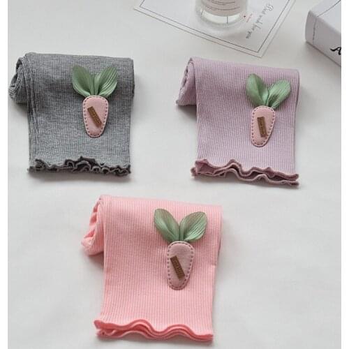 Girls' leggings summer thin modal cropped pants childrens girls seven-point pants