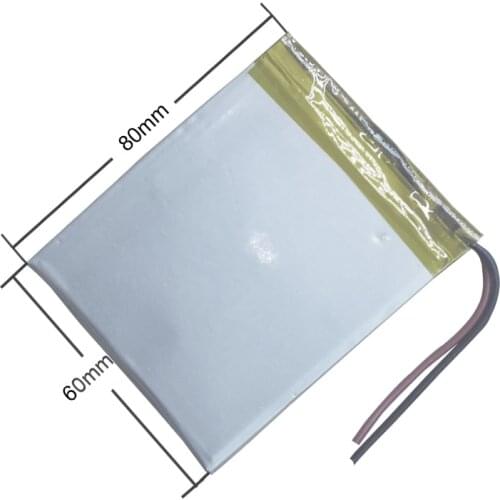 Liter Energy Battery 606080 3.7V 3500mAH Polymer Lithium Ion / Li-Ion for TOY,POWER BANK,GPS,Mp3,Mp4