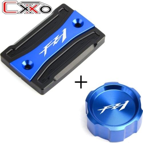 Picks Front Brake And Rear Brake Fluid Cylinder Master Reservoir Cover Cap For YAMAHA FZ1 FAZER 2006-2018 FZ1S FZ8S FZ8 FAZER