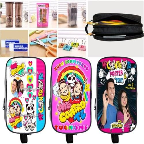 Cute Me Contro Te Pencil Case For Boys School Pencil Box Kids Pen Bag Pencil Bag Girls Stationery Bag Double Layer Pencilcase