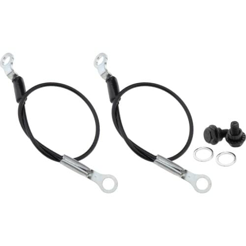 Driver and Passageer Side Tailgate Holder Cable Washer Screw Kit for Yamaha Rhino 2004-2009 450 660 700