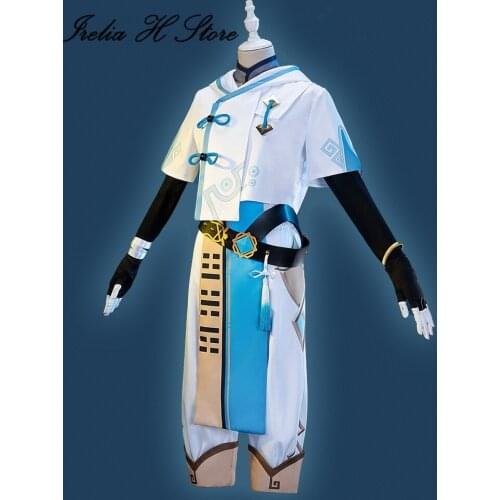 New Game Cosplays Genshin Impact Chongyun Cosplay Costume Halloween costumes