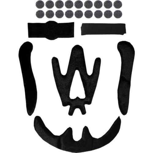 LOCLE Comfortable Cycling Bicycle Helmet Lining Cycling Helmet Pads Soft Sealed Sponge Bicycle Helmet of Inner Pad