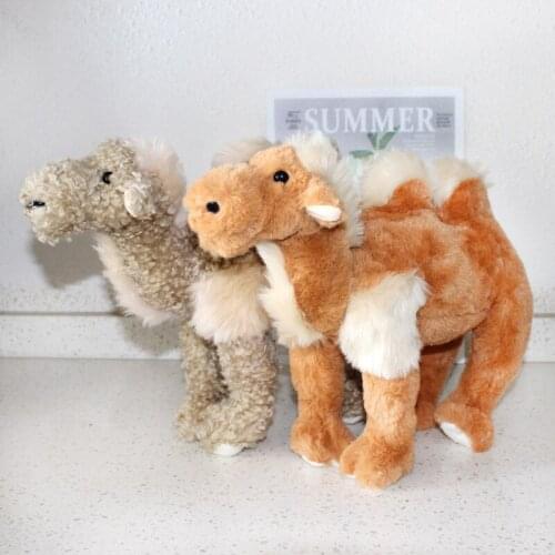 New lifelike 38cm plush Simulation cute camel stuffed soft good quality Pillow Soothing doll Home decoration educational gift