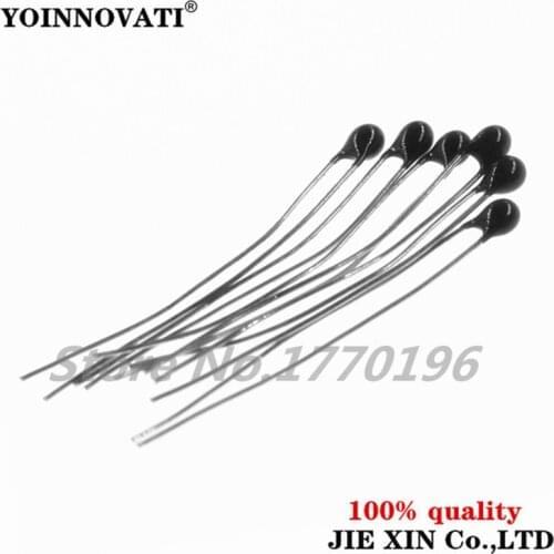 50pcs 10k OHM Thermistor Resistor MF52AT 10K +/-1% Thermal Resistor