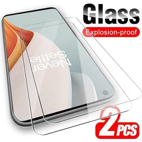 2Pcs Tempered Protector Glass For Oneplus Nord N100 Portective Phone Screen Cover Film On One Plus N n 100 Transparent Glasses