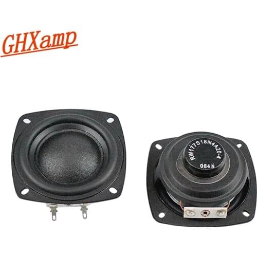 3 inch 78MM Paper Cone Hemp woven hat Rubber edge Large Voice coil 4 ohm 20W full Range speaker