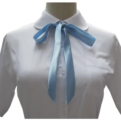 JK uniform Accessories quality satin ribbon College lengthen tether tie butterfly multicolor Tie cravat