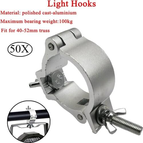 Free Shipping Aluminum Light Hooks Professional Disco DJ Equipment For Stage Lighting LED Par Light And Moving Head Light Hook