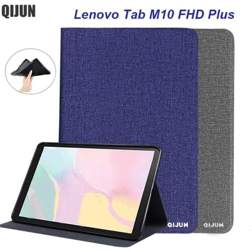 PU Leather Case For Lenovo Tab M10 FHD Plus 10.3 Cover TB-X606F Tablet Silicon Coque For Lenovo Tab M10 FHD 10.3'' TB-X606
