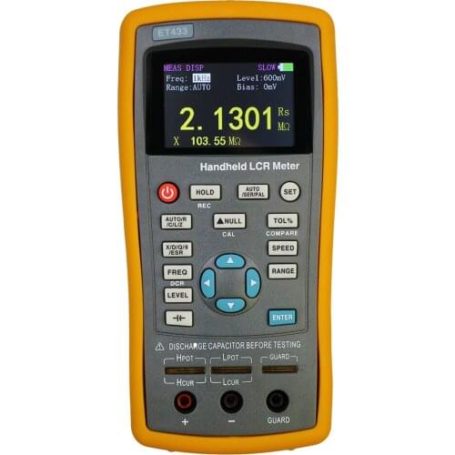 ET430 ET431 ET432 ET433 Digital Multimeter LCR Meter Tester Tool Kit for Inductance Capacitance Resistance LCD Measuring Meter