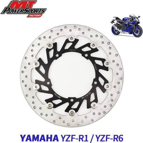 For Yamaha YZF R1 2009-2014 YZF R6 2008-2016 Brake Disc Rotor Front MTX Motorcycle Street Bike Braking MDF07002