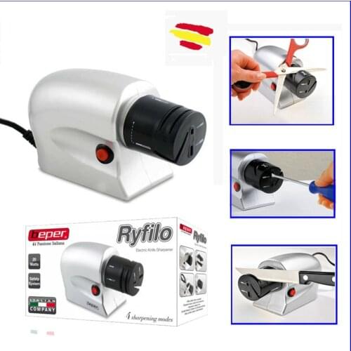 Electric sharpening knives, scissors, tools steel and plastic sharp easy screwdrivers knife saw Stone