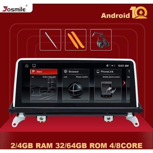IPS Android 10.0 Car Radio Multimedia Player For BMW X5 E70 X6 E71 2007-2013 Original CCC or CIC GPS Navigation Screen Head unit